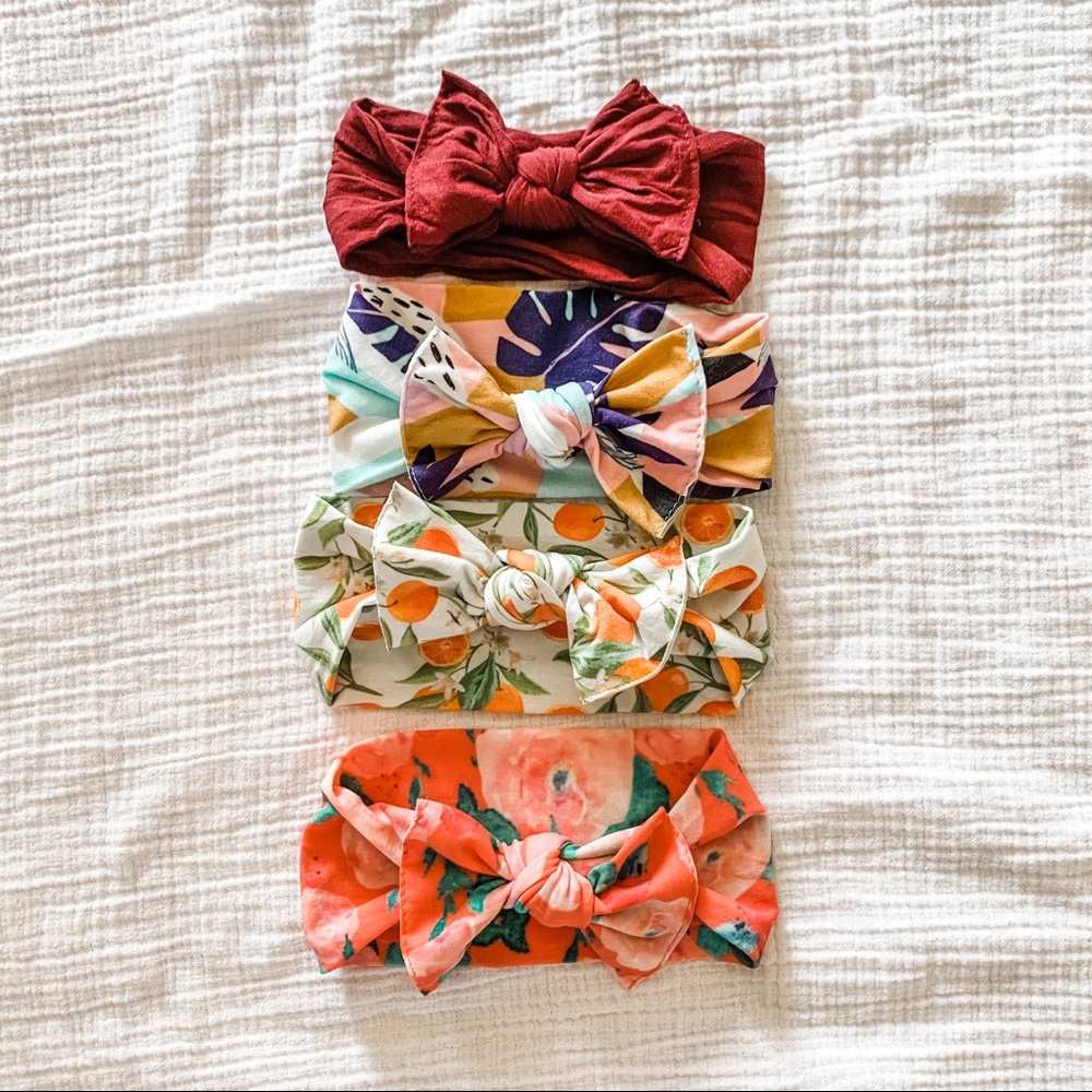 Baby Bling Bow Set